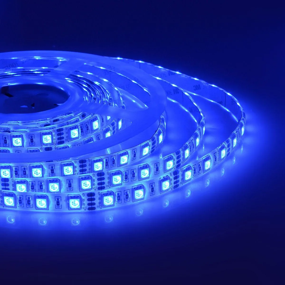 Комплект светодиодной ленты с аксессуарами smd5050 60д/м 12В IP65 5м RGB Apeyron - Фото 28