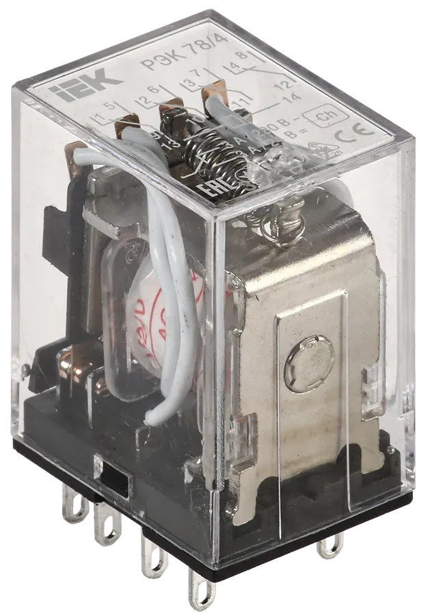Реле РЭК78/4(MY4) 3А 24В AC IEK