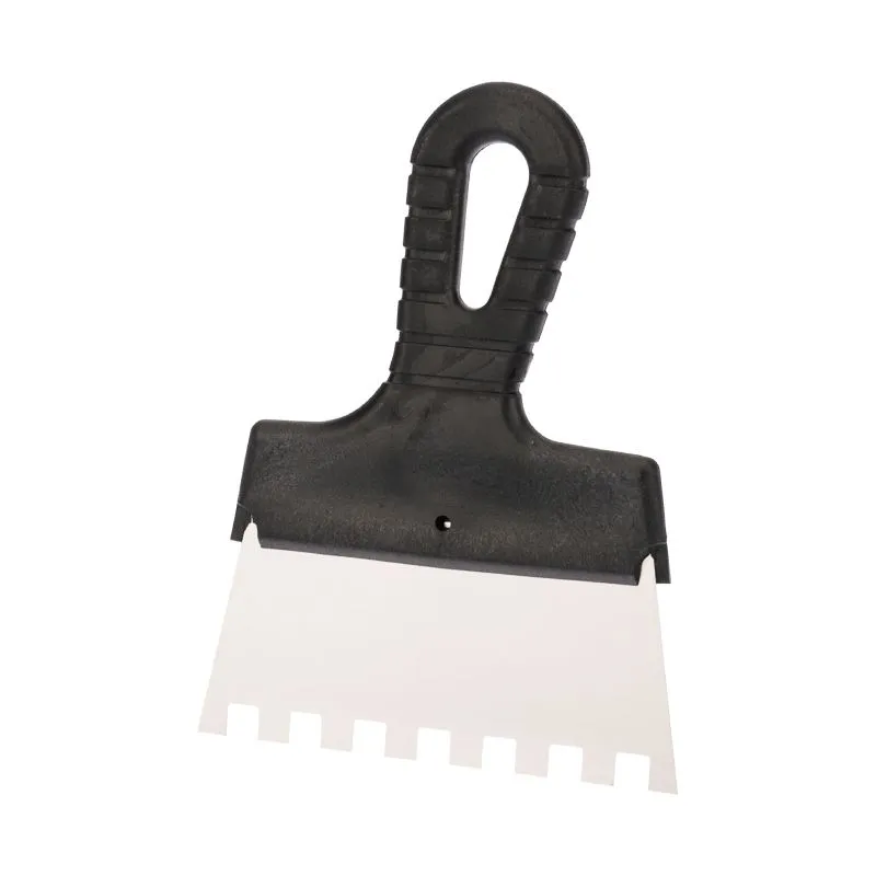 Шпатель фасадный REXANT 150 мм зуб 10х10 нержавеющая сталь, пластмассовая ручка - Фото 4