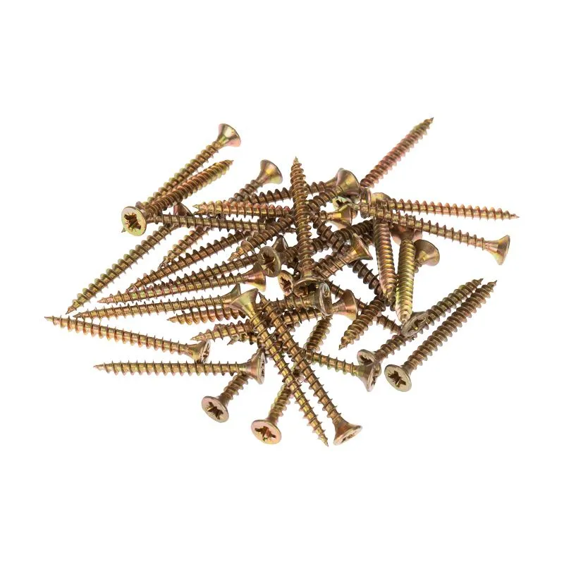 Саморез универсальный 3,5х35 мм, желтый цинк, упаковка поставщика (12000 шт/уп) KRANZ - Фото 5