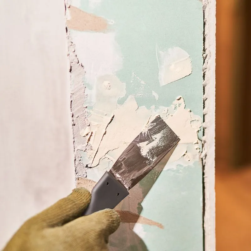 Шпатель 40 мм нержавеющая сталь, пластмассовая ручка REXANT - Фото 3