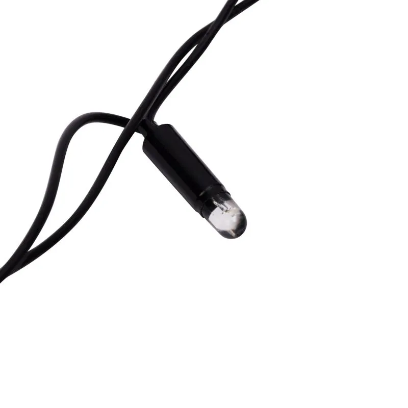 Гирлянда Светодиодный Дождь 2х6м, постоянное свечение, черный провод, 230 В, диоды ЖЕЛТЫЕ - Фото 5