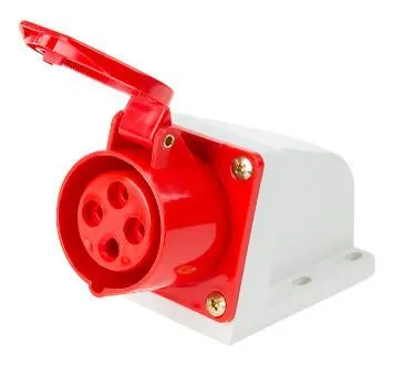 Розетка стационарная 114 3Р+РЕ, 16А, 415В IP44 0908-0010