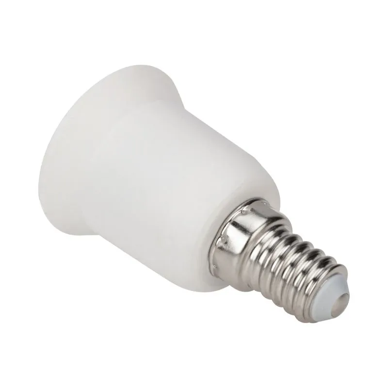 Переходник цокольный Е14-Е27 белый REXANT - Фото 4