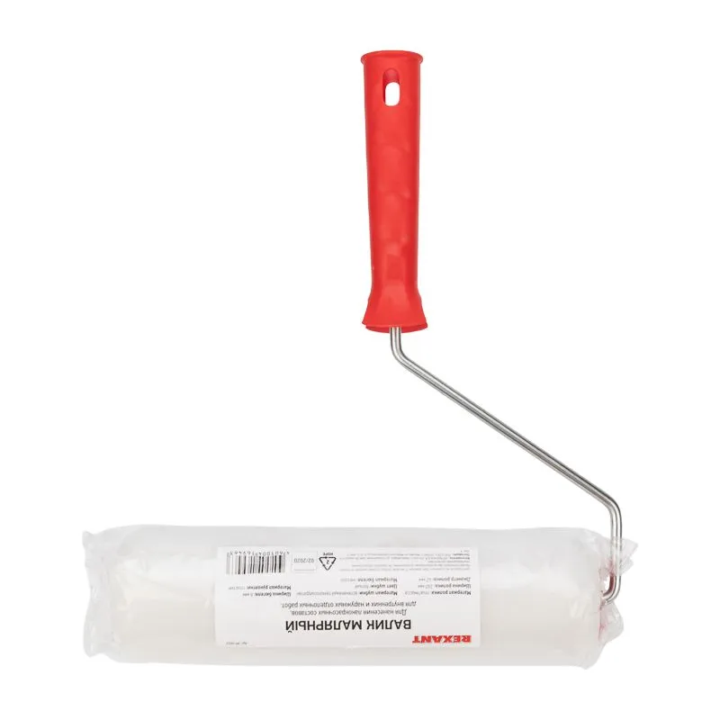 Валик вспененный пенополиуретан, ширина ролика 240 мм,  Ø 42 мм, бюгель 6 мм REXANT - Фото 4