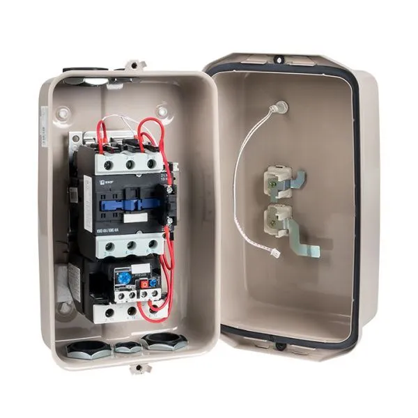 Пускатель в корпусе КМЭ 40А 400В с РТЭ Ir-30-40А и индик. IP65 EKF - Фото 13