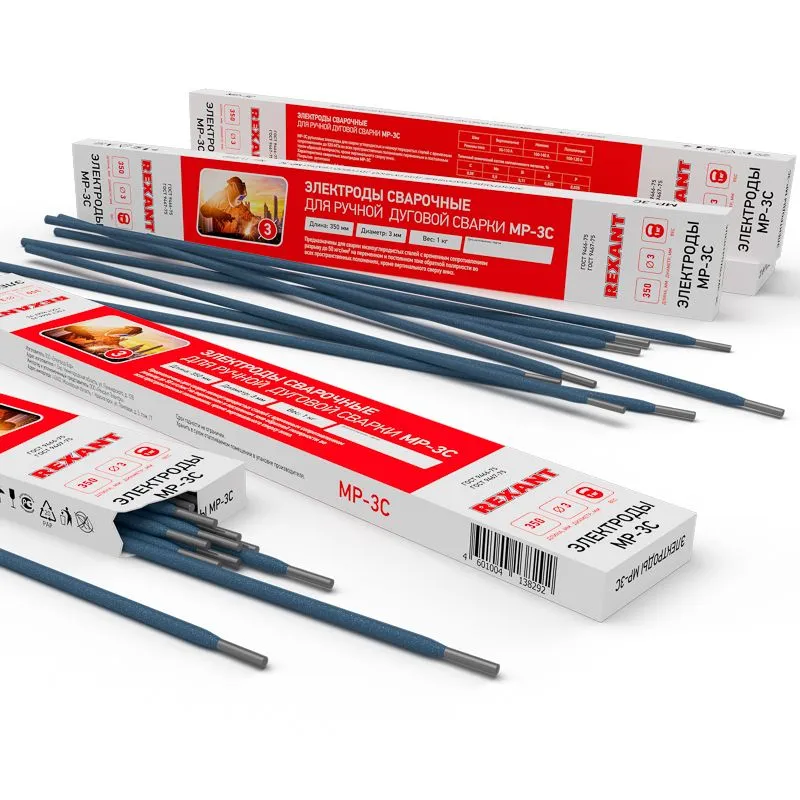 Электрод 450 мм MP-3C 4 мм пачка 3 кг - Фото 3