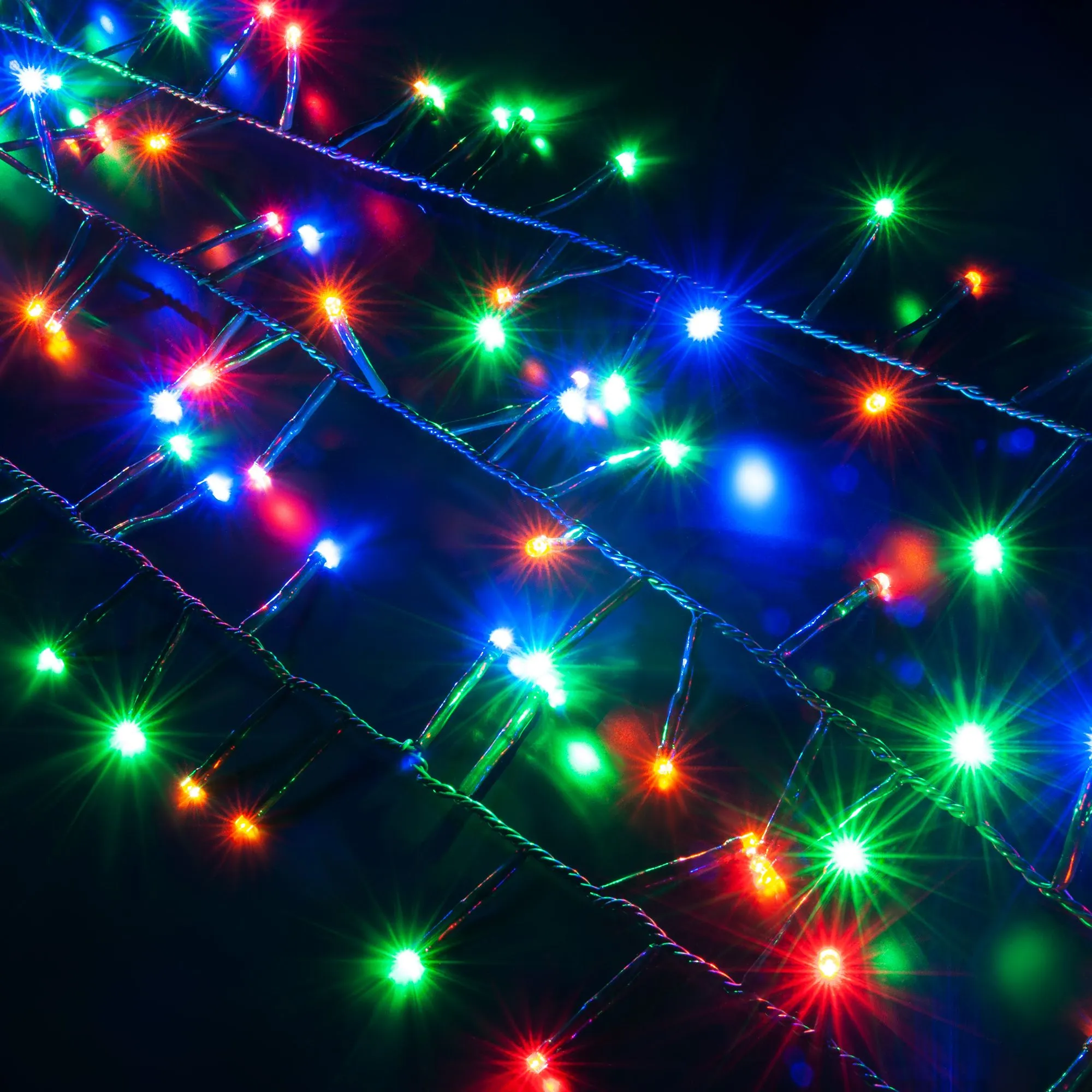 Гирлянда нить "Мишура" мульти 5м IP20 400-004 Elektrostandard Eurosvet - Фото 3