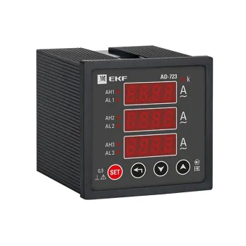 AD-723 цифровой на панель (72х72) трехфазный EKF PROxima