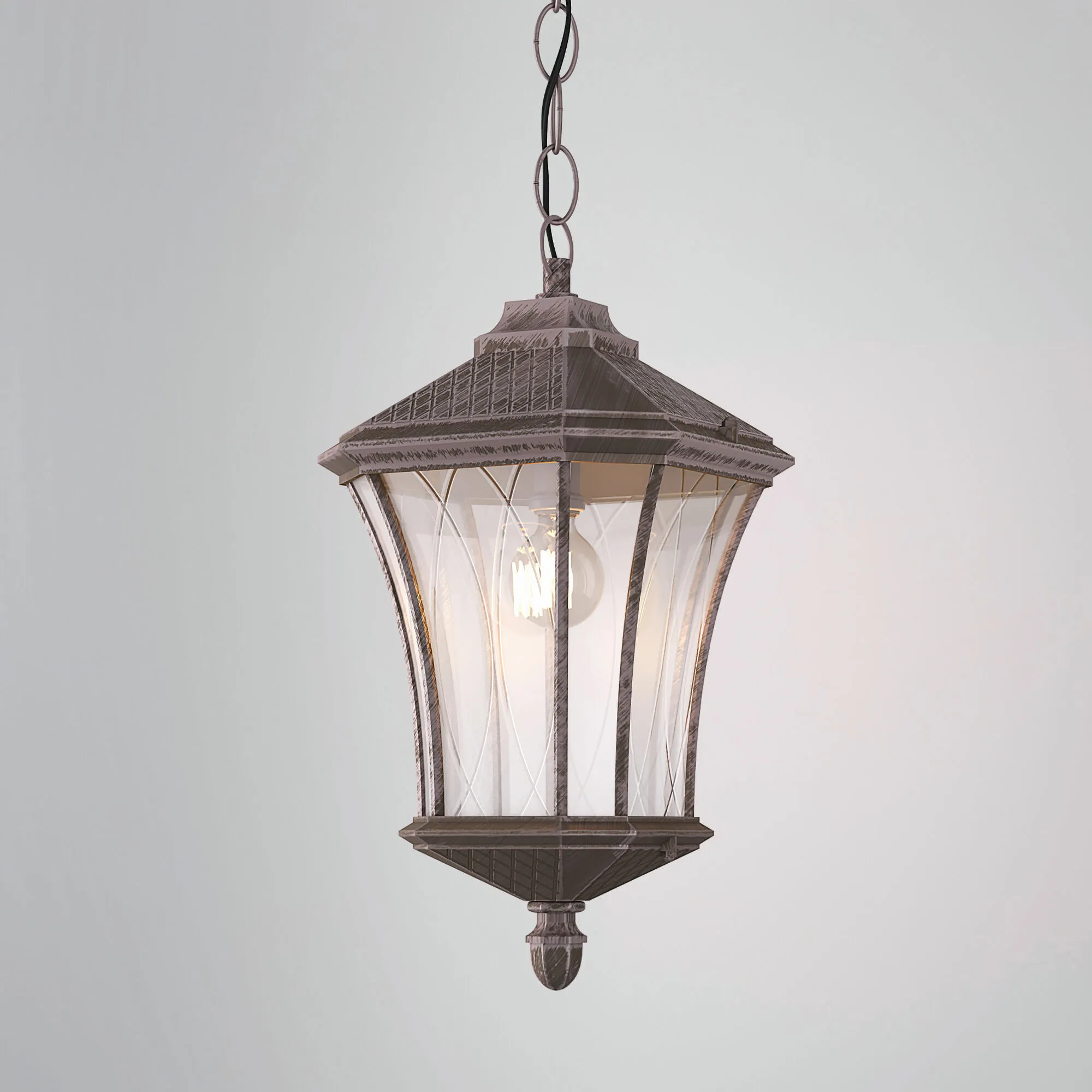 Светильник уличный подвесной IP44 Virgo H капучино GLXT-1450H Elektrostandard