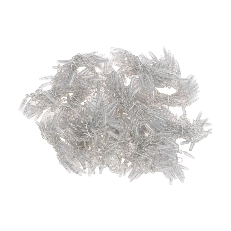 Гирлянда светодиодная Занавес 2х3м 448 LED МУЛЬТИКОЛОР прозрачный ПВХ IP65 постоянное свечение 230В нужен блок 303-500-1 NEON-NIGHT - Фото 5