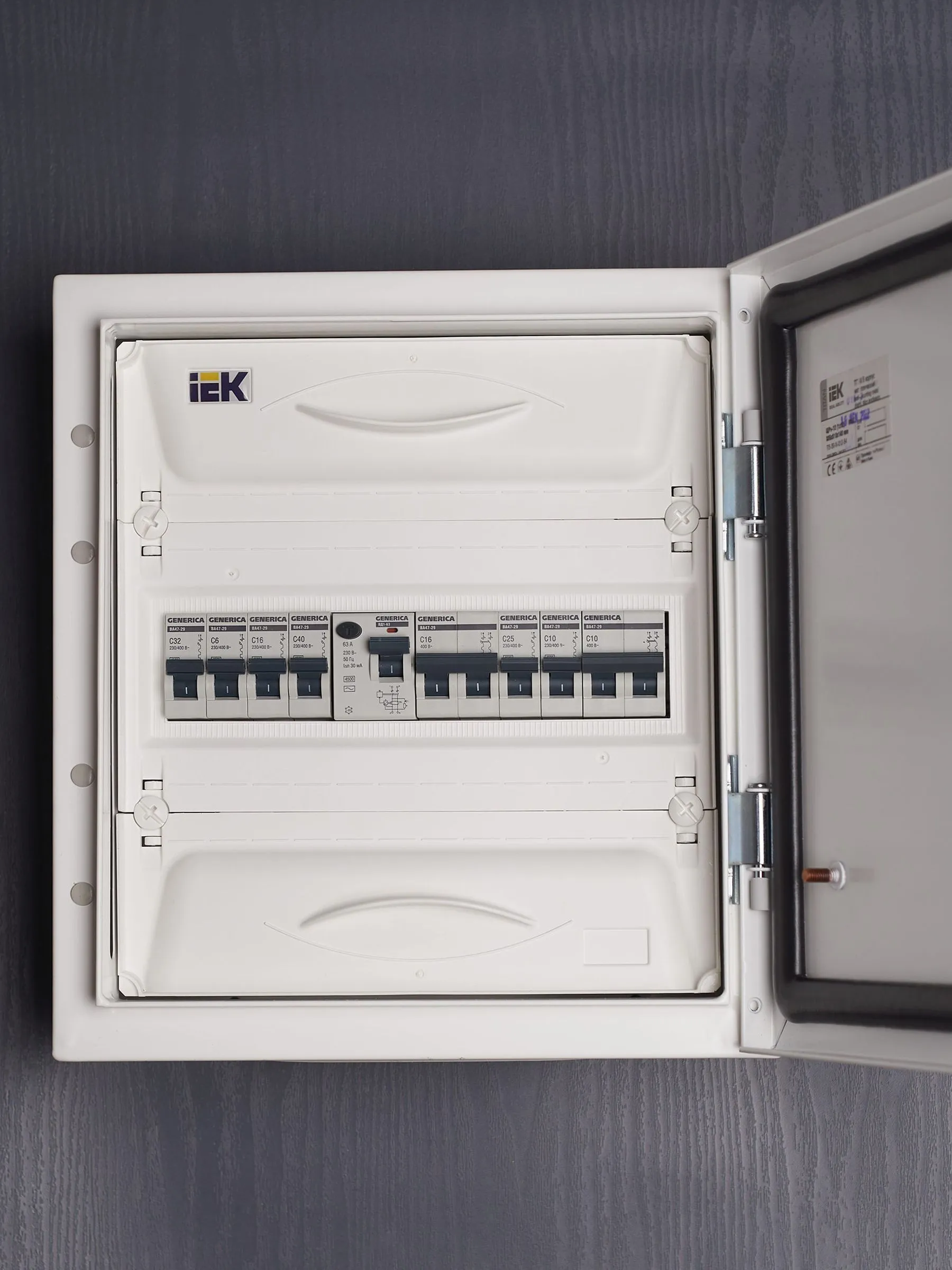 Выключатель дифференциальный (УЗО) ВД1-63 2Р 63А 30мА GENERICA - Фото 6