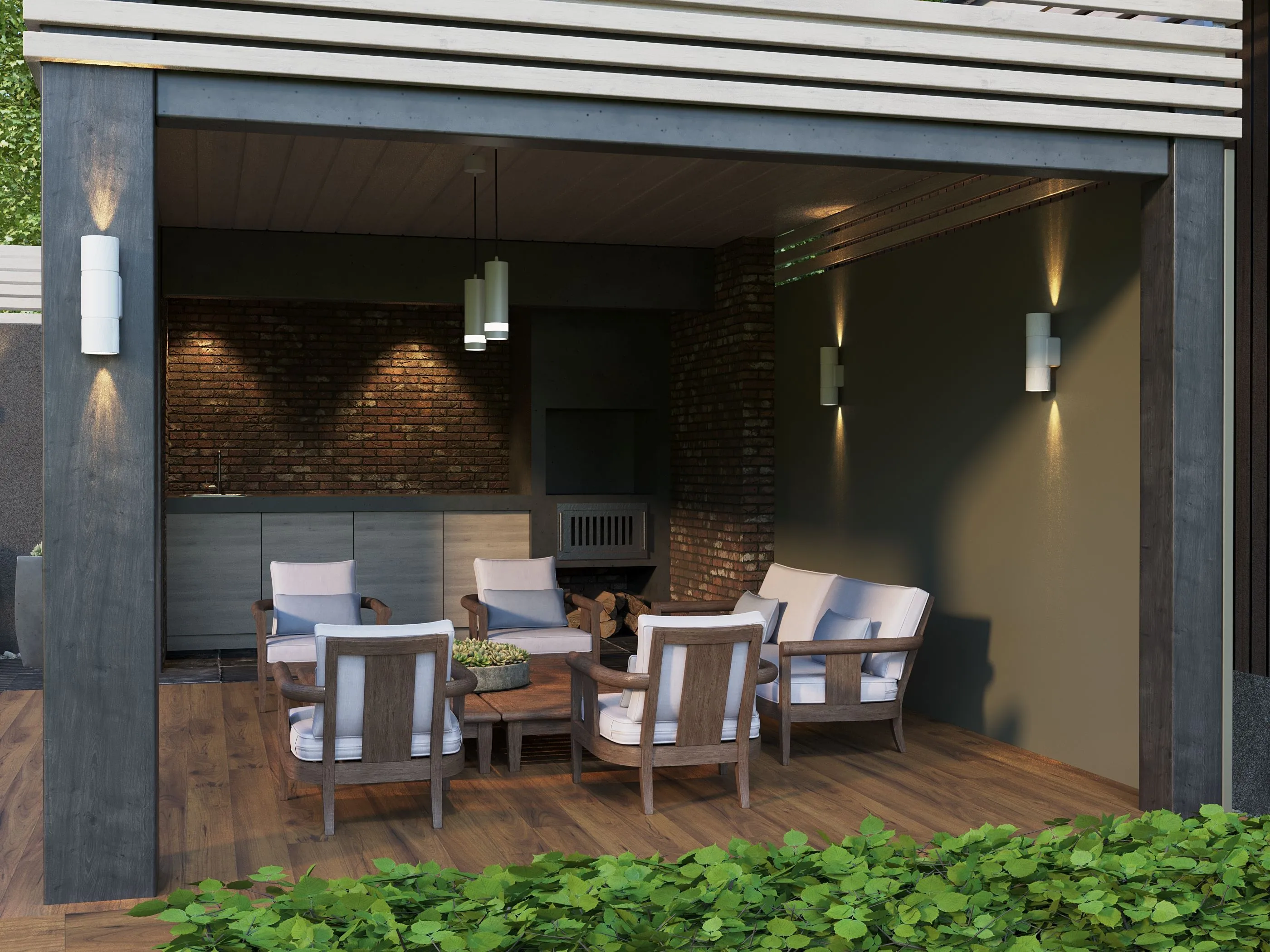 LIGHTING Светильник 4007 подвесной под лампу GU10 хром IEK - Фото 3