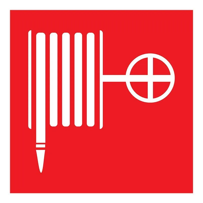 Наклейка знак пожарной безопасности "Пожарный кран"200*200 мм Rexant 56-0055
