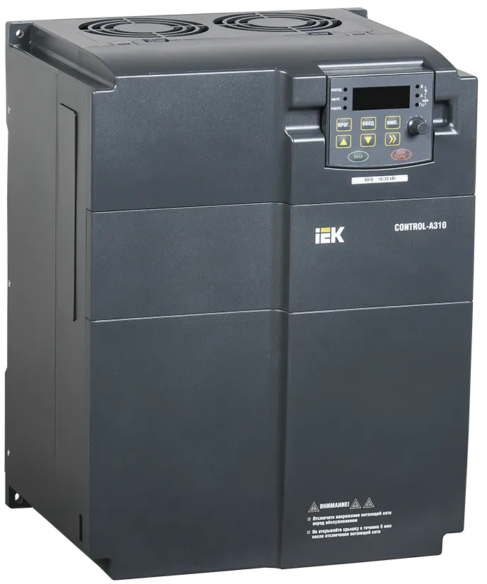 Преобразователь частоты CONTROL-A310 380В 3Ф 22кВт 45A со встроенным тормозом IEK