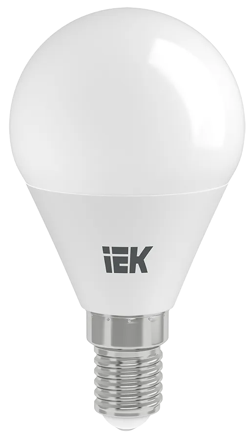 Лампа светодиодная G45 шар 3Вт 230В 4000К E14 IEK