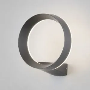 Светильник светодиодный уличный настенный Ring IP54 1710 TECHNO LED серый Elektrostandard a054932