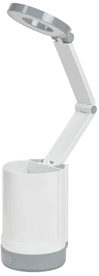 LIGHTING Светильник светодиодный настольный 2012 5Вт пантограф с карманом белый IEK LDNL3-2012-1-VV-5-K01