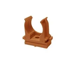 Крепеж-клипса для монтаж. пист. d20 мм (100 шт) оранжевая EKF-Plast derjp-z-20o