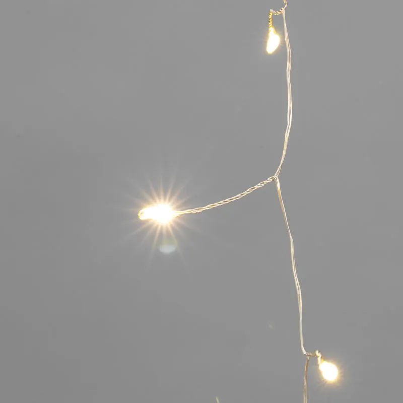 Гирлянда Светодиодный занавес из росы Фейерверк 3х3м 900 LED ТЕПЛЫЙ БЕЛЫЙ IP20 230В NEON-NIGHT - Фото 3