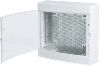 Щит слаботочный навесной "Unix" прозрачная дверь 2 габарит увеличенный 361x396x112 IP40