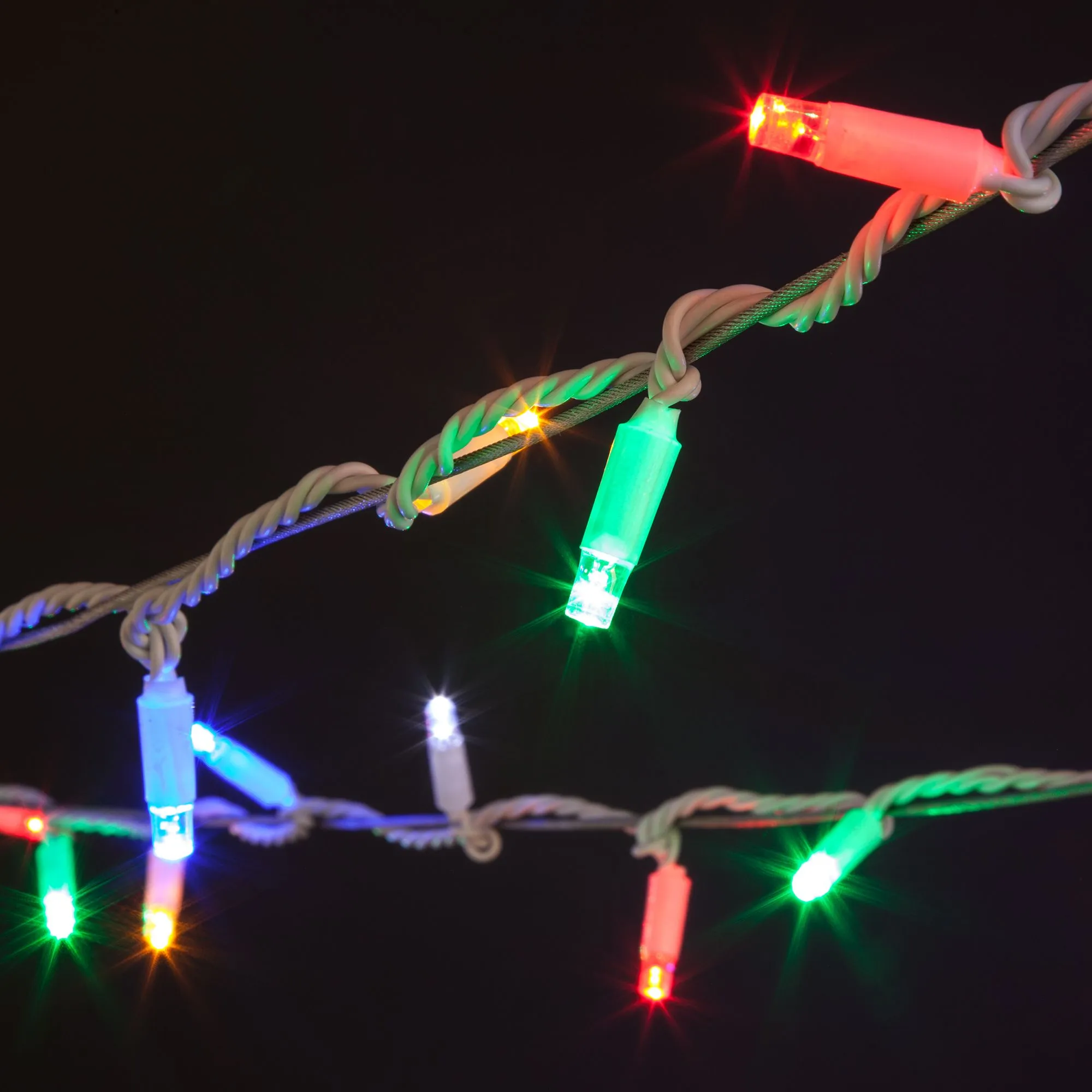 Новогодняя гирлянда нить мульти с эффектом мерцания 20м IP65 400-102 Elektrostandard Eurosvet - Фото 5