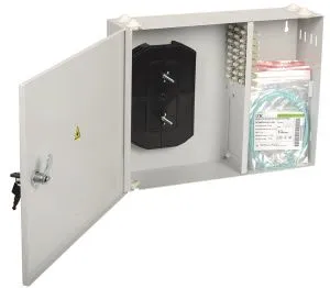 ITK Оптический настенный распределительный кросс укомплектованный: LC (Duplex) 24шт, (OS2) FOBX24-N-24LCUD09