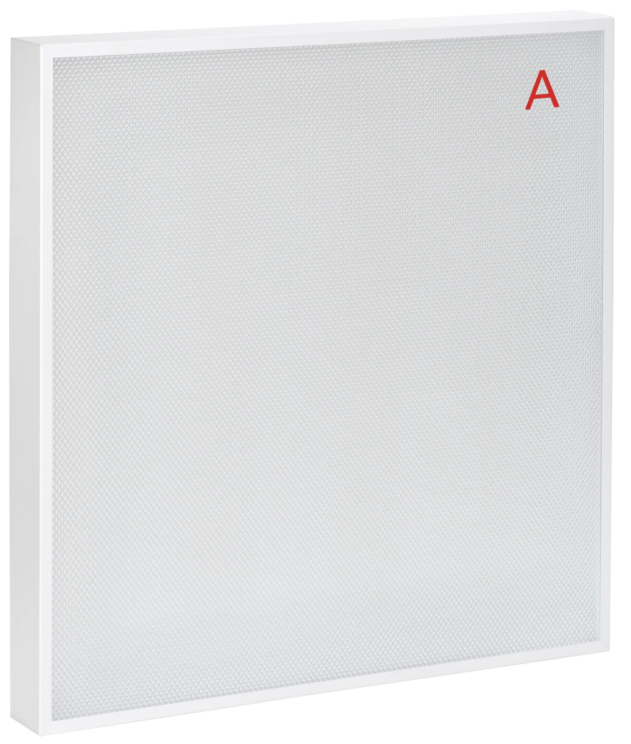 LIGHTING PRO Светильник светодиодный ДВО 2001A 40Вт 5000К IP40 588х588мм Грильято призма БАП 3ч IEK