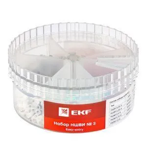 Набор НШВИ №3 (0,25-1мм2) EKF PROxima nabor-nshvi-3