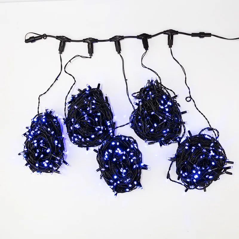 Гирлянда LED ClipLight 24V, 5 нитей по 20 метров, цвет диодов Синий - Фото 2