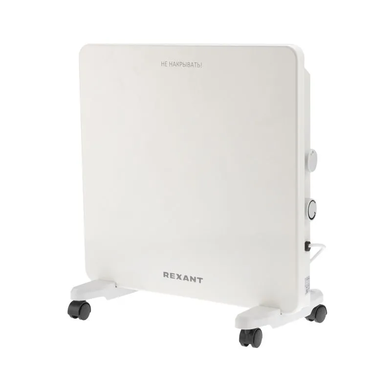 Конвектор электрический с механическим термостатом, 1кВт, СТИЧ-нагревательный элемент REXANT 60-0093