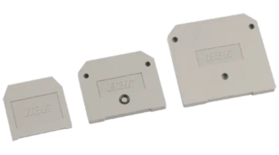 Заглушка для ЗНИ-16мм2 (JXB100A) серая IEK