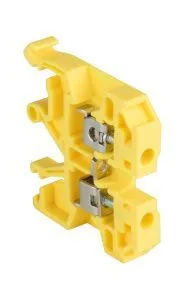 Колодка клеммная JXB-2.5/35 желтая EKF plc-jxb-2.5/35y