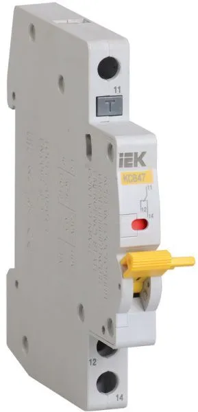 Контакт состояния КСВ47 новая серия на DIN-рейку IEK MVA01D-AK-1