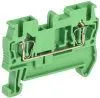 Клемма пружинная КПИ 2в-1,5 17,5А зеленая IEK YZN11-001-K06