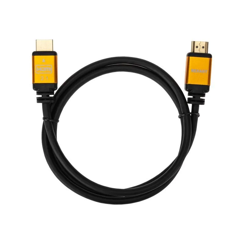 Кабель HDMI - HDMI 2.1, длина 1,5м, Gold REXANT 17-6003