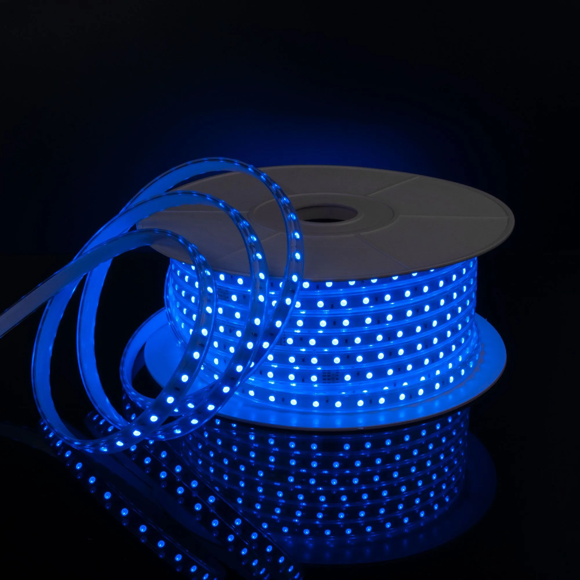 Лента светодиодная 220V 11W 60Led 5050 IP65 мульти, 50 м Elektrostandard - Фото 8