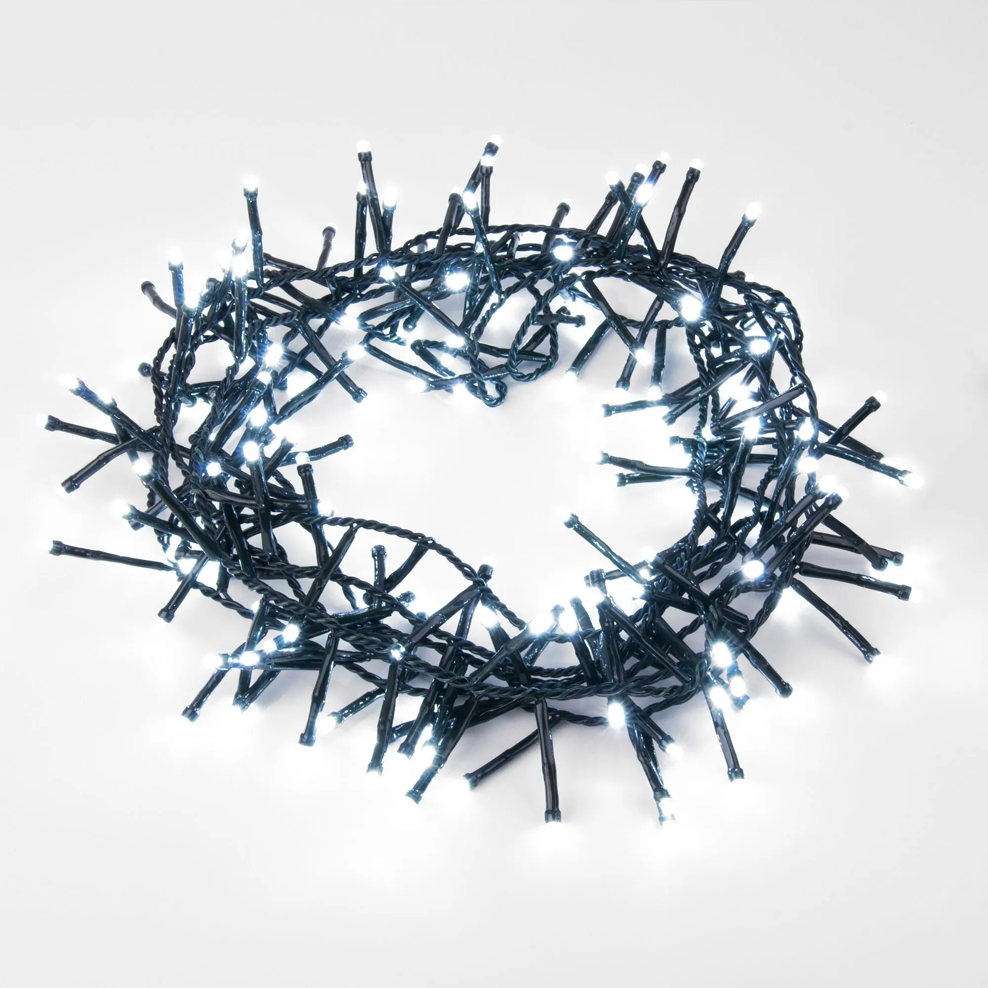 Гирлянда нить "Мишура" белый 5м IP20 400-004 Elektrostandard Eurosvet - Фото 5