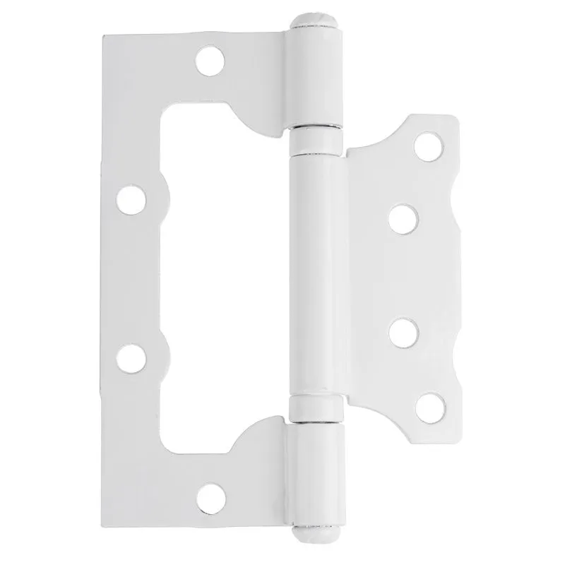 Петля накладная универсальная 100 белая ЧЕТЫРЕ СЕЗОНА - Фото 3