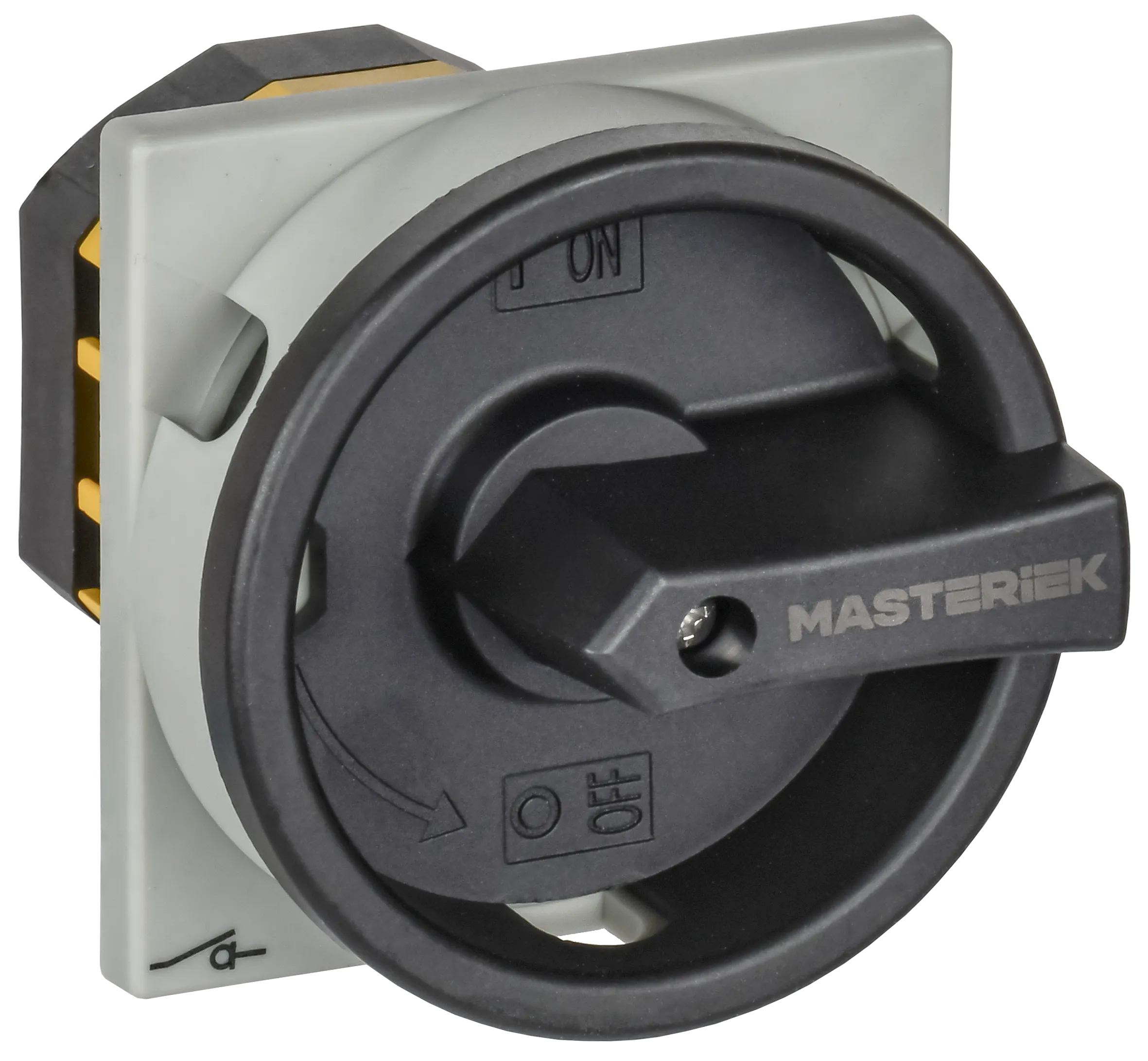 Переключатель кулачковый закрытая рукоятка 16А схема 10 IEK