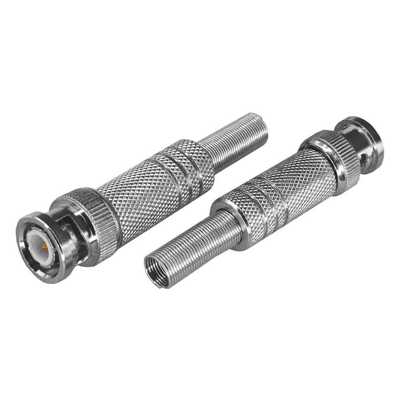 Разъем BNC штекер под винт с пружиной металл PROconnect 05-3073-4