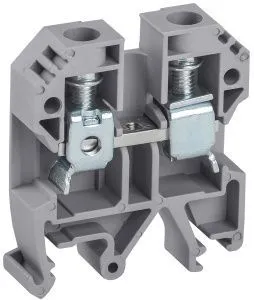 Клемма винтовая КВИ-6мм2 серая IEK YZN30-006-K03