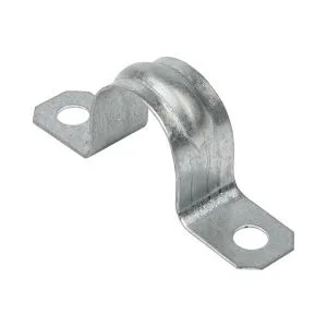 Скоба метал. двухлапковая d21-22 мм (100 шт) EKF PROxima sm-2-21-22