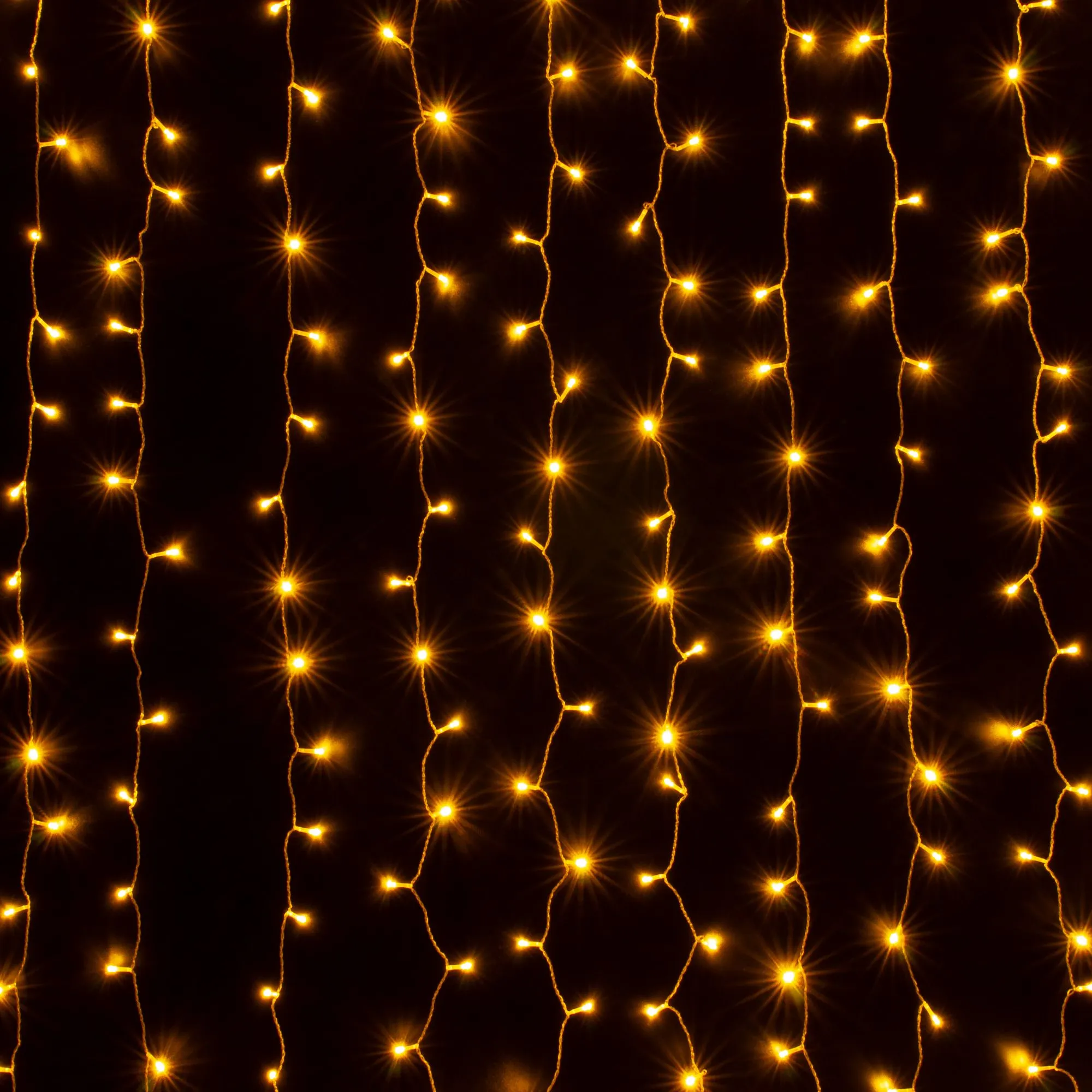 Гирлянда занавес теплый белый 2*3м IP20 200-002 Elektrostandard Eurosvet - Фото 3