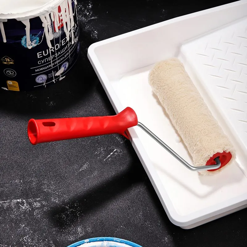 Валик «Натуральный мех» бесшовный, ворс 12 мм, ширина ролика 180 мм, Ø 42 мм, бюгель 6 мм REXANT - Фото 3