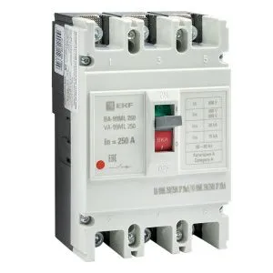 ВА-99МL 250/250А 3P 20кА EKF Basic mccb99-250-250mI