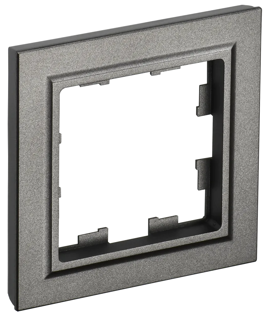 BRITE Рамка 1-местная РУ-1-БрТБ темная бронза IEK