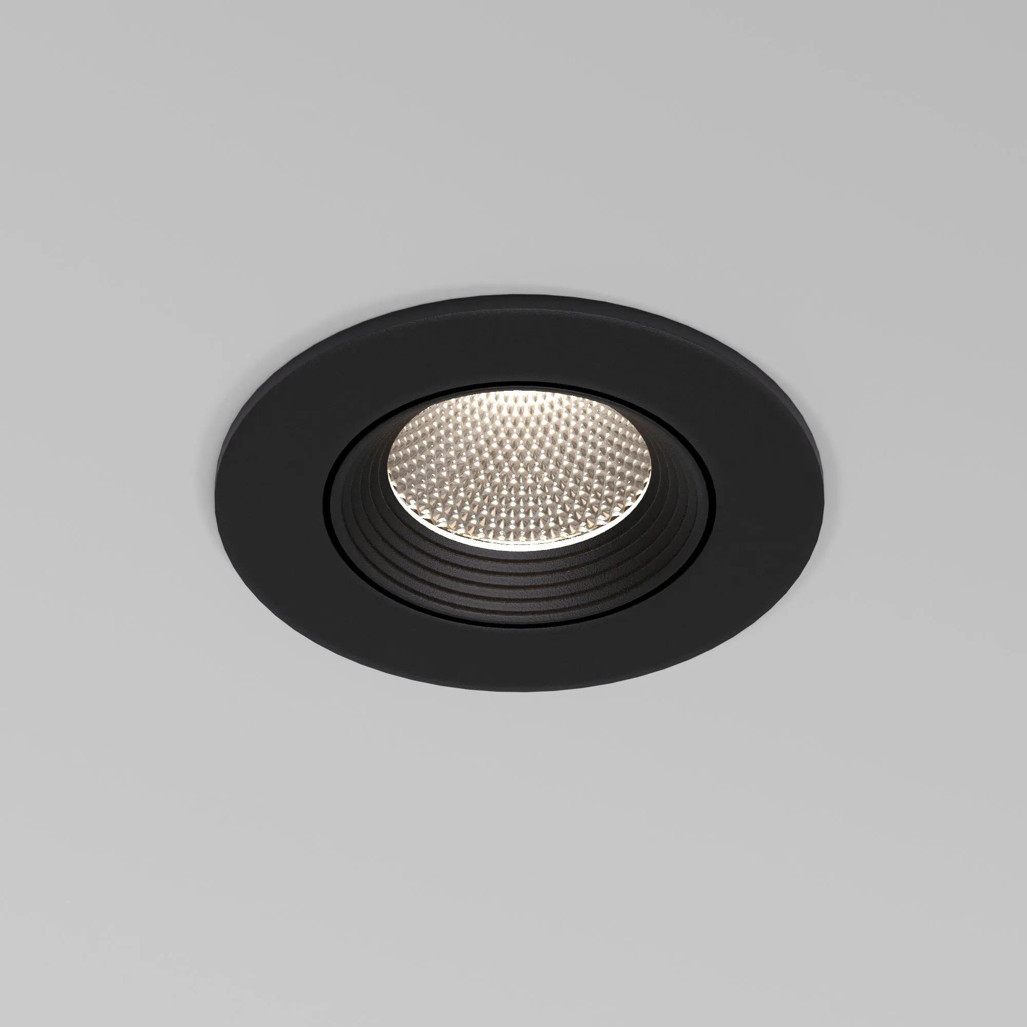 Светильник встраиваемый светодиодный Even черный 25094/LED Elektrostandard - Фото 2
