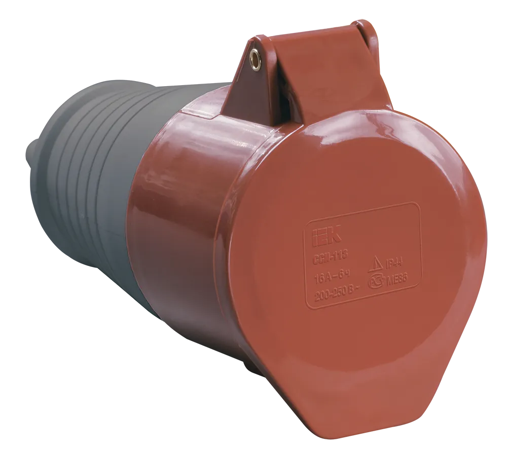 Розетка переносная ССИ-214 3Р+РЕ 16А 380-415В IP44 IEK