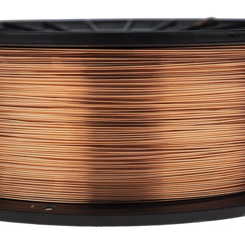 Сварочная проволока омедненная Св08Г2С-О (ER70S-6; SG2) 5 кг 1,0 мм D200 KRANZ - Фото 2